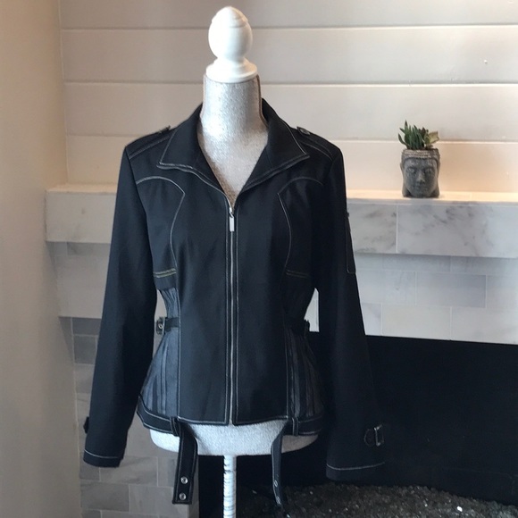 Nicola Berti Aoku Jackets & Blazers - Nicola Berti Aoku Light Weight Moto Jacket EUC!